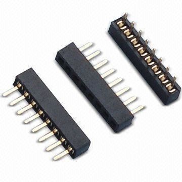 1.00mm رأس أنثى صف واحد نوع مستقيم