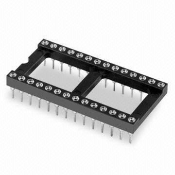 2.54mm مستقيم DIP مقبس مزدوج في الخط